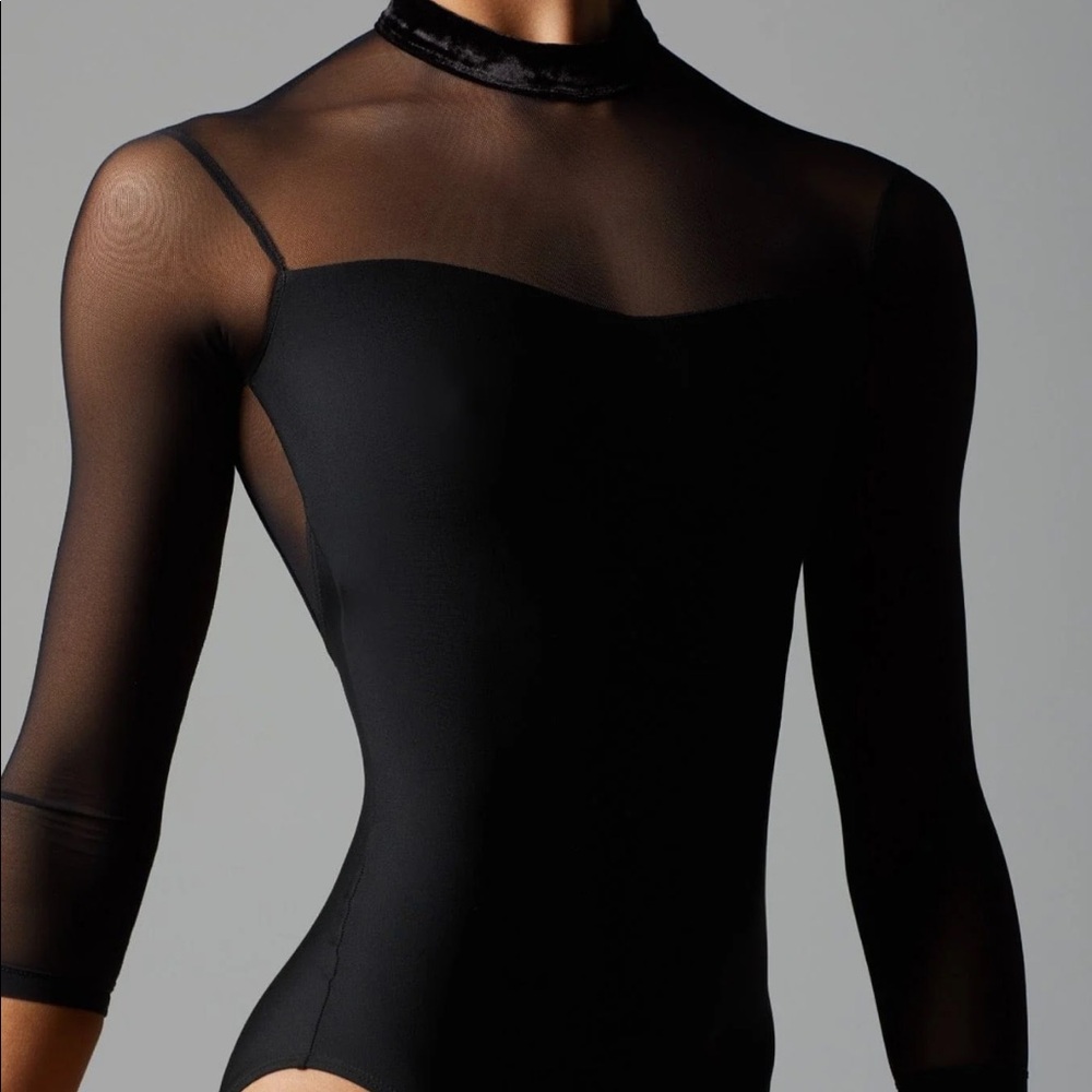 Bodile Estella Leotard Black Obsidian BRAND NEW XS/S